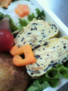 お弁当に*ひじきの卵焼き-レシピのメイン写真