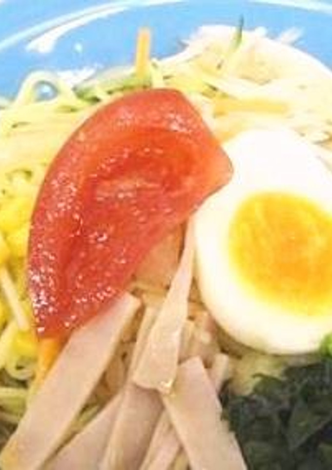 黒酢の冷やし中華-レシピのメイン写真