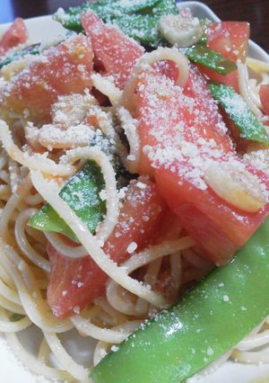 夏野菜で♪冷製パスタ-レシピのメイン写真