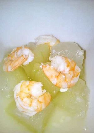 冬瓜とエビの塩麹煮-レシピのメイン写真