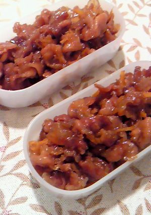簡単☆豚の甘辛しょうゆ煮-レシピのメイン写真