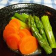 アスパラと人参の簡単グラッセ☆