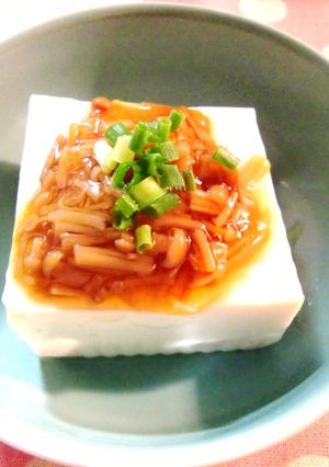 ✿豆腐のなめたけのせ✿-レシピのメイン写真
