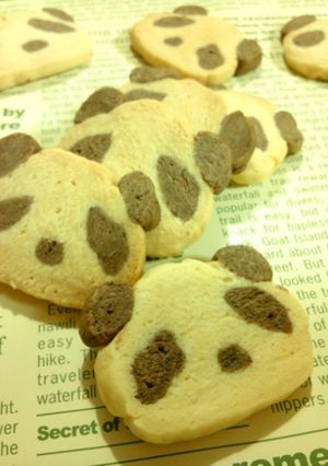 さくさくぱんだクッキー-レシピのメイン写真