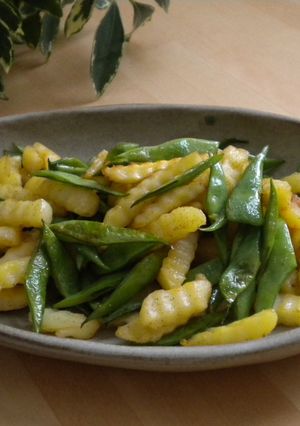 超簡単♪ポテトとお豆の炒め物♪-レシピのメイン写真