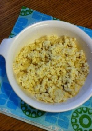 離乳食 レンジで簡単お豆腐そぼろ-レシピのメイン写真