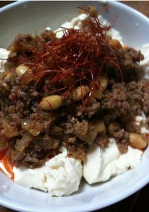 夏の麻婆がけ豆腐-レシピのメイン写真