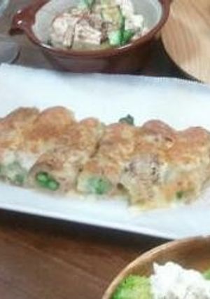 アスパラの豚バラチーズマキヤキ☆-レシピのメイン写真
