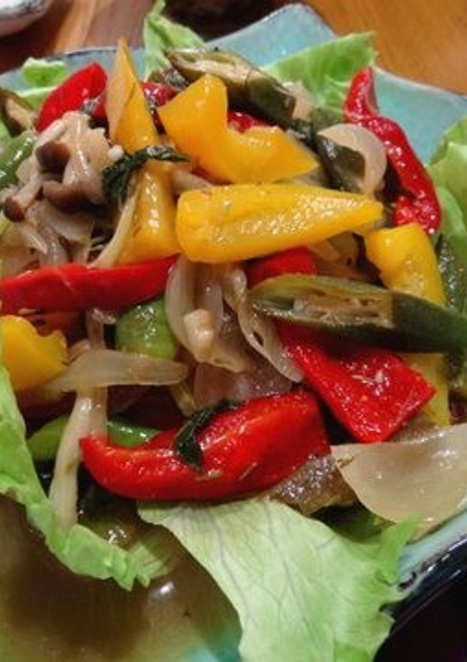 夏野菜のエスニック風南蛮漬け-レシピのメイン写真