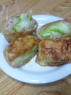 豚肉とキャベツのミルフィーユ巾着☆-レシピのメイン写真