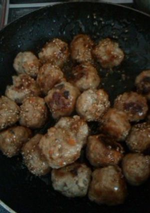 ふわウマ★野菜入り肉団子★-レシピのメイン写真