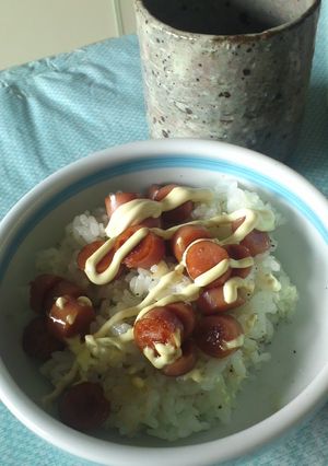 簡単!ウインナー丼-レシピのメイン写真