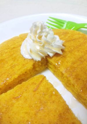 卵なし♪野菜ｼﾞｭｰｽdeホットケーキ☆-レシピのメイン写真
