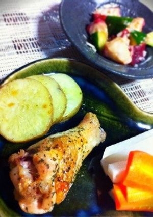 ベイクチキン＆ポテト-レシピのメイン写真