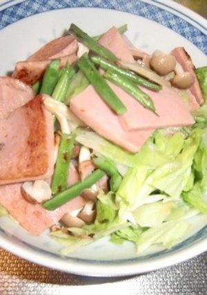 スパム＋いんげんのソテー-レシピのメイン写真