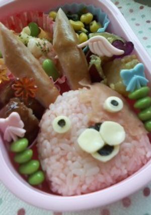 ウサビッチ・キレネンコキャラ弁-レシピのメイン写真