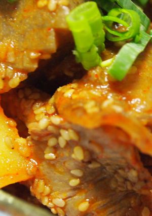 韓国風牛すじ肉じゃが-レシピのメイン写真