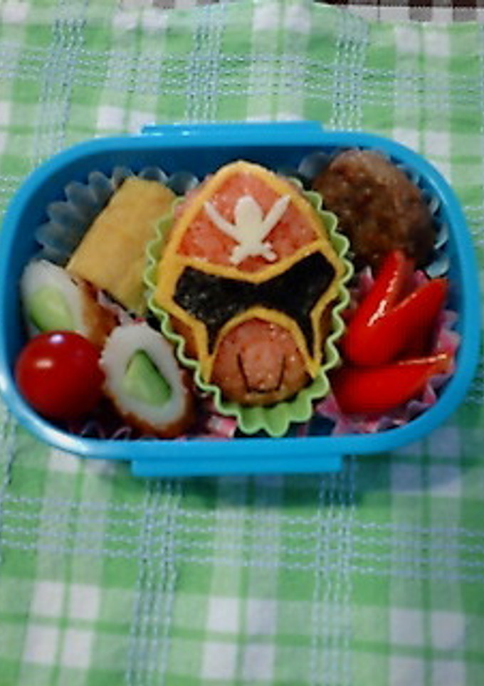 幼稚園のお弁当♪　ゴーカイジャー-レシピのメイン写真
