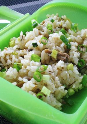 ★ルクエdeさば味噌炊き込みおこわ★-レシピのメイン写真