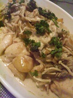 ❀たっぷりきのこと鶏むね肉クリーム煮❀-レシピのメイン写真