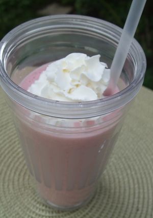 ストロベリーフラペチーノ-レシピのメイン写真