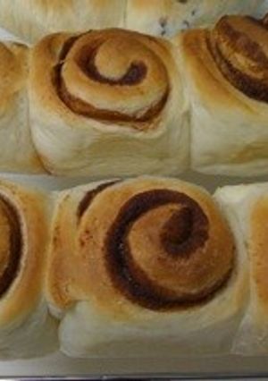シナモンロールパン-レシピのメイン写真
