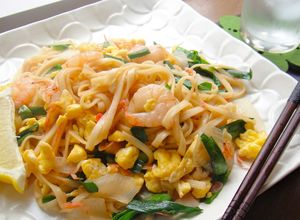 タイ料理★うどん乾麺でお手軽パッタイ-レシピのメイン写真