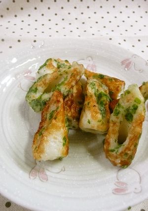 ちくわのしそ風味天ぷら✿お弁当に♫-レシピのメイン写真
