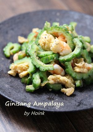 フィリピンの味★ゴーヤとえび炒め-レシピのメイン写真