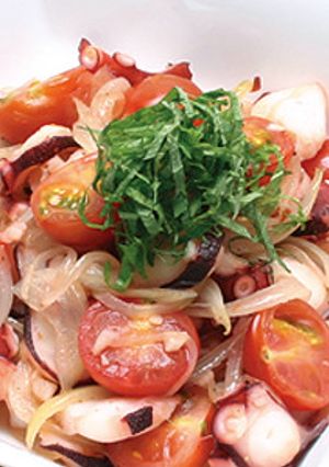 アレンジ自在！トマトとタコの夏おかず-レシピのメイン写真