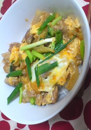 玉ねぎが主役!?親子丼☆-レシピのメイン写真