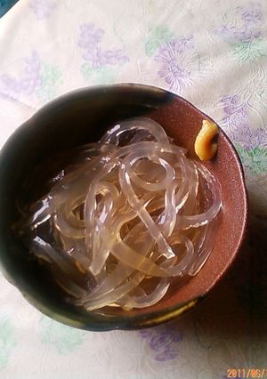心太（ところてん）を手作りで！-レシピのメイン写真