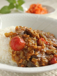 なすのドライカレー-レシピのメイン写真