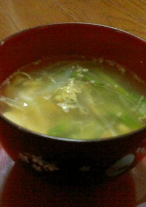 アスパラ＆新玉ねぎの中華スープ-レシピのメイン写真