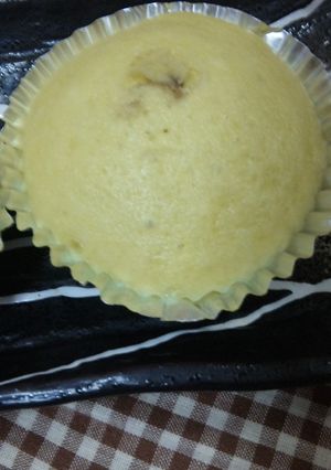 息子の愛する抹茶蒸しパン-レシピのメイン写真