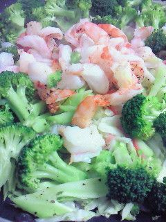 野菜がタップリ食べれる海老の酒蒸し-レシピのメイン写真