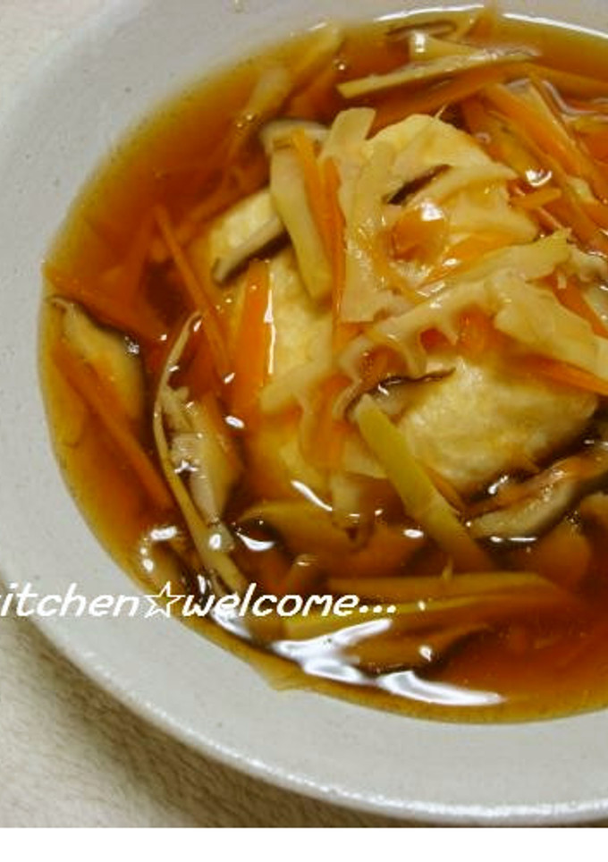 ふわふわとろ～り♬揚げだしあんかけ豆腐-レシピのメイン写真