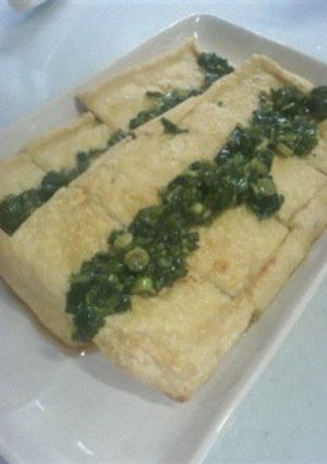 簡単 油揚げをニラダレで-レシピのメイン写真