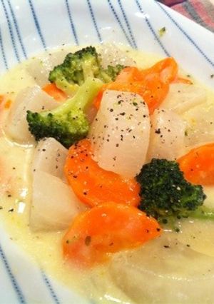 お手軽な大根のクリーム煮-レシピのメイン写真
