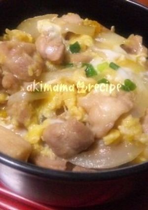 超簡単ふんわり親子丼♪幼児にも-レシピのメイン写真