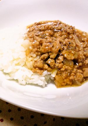 挽肉と玉ねぎで♪中華風あんかけ丼-レシピのメイン写真