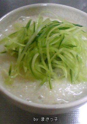 臭みナシ！マグロの簡単美味しい山かけ♪-レシピのメイン写真