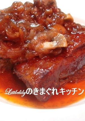 豚バラ肉のサンドライトマト煮-レシピのメイン写真