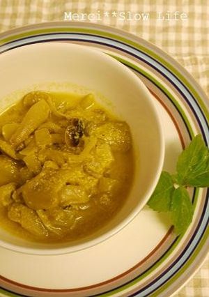 きのこのヨーグルトカレー-レシピのメイン写真