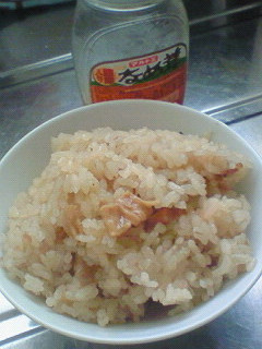 超簡単きのこと梅の炊き込みご飯-レシピのメイン写真