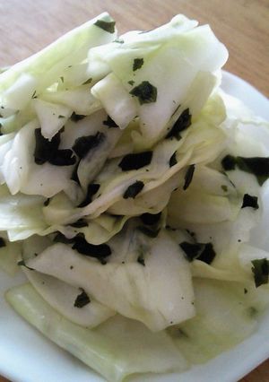 お弁当に〜キャベツのわかめあえ♪-レシピのメイン写真