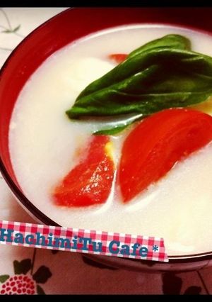 トマトの味噌汁-レシピのメイン写真