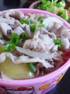 ぱぱっと簡単!ごちゃんの塩豚レモン丼-レシピのメイン写真