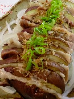 ルクエ*蒸しナス豚*-レシピのメイン写真