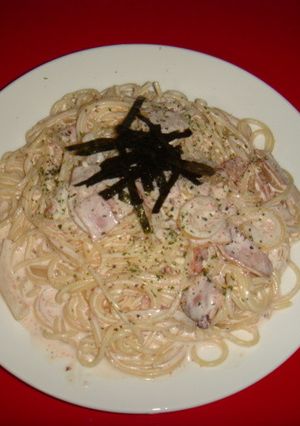 明太子クリームの冷静パスタ-レシピのメイン写真